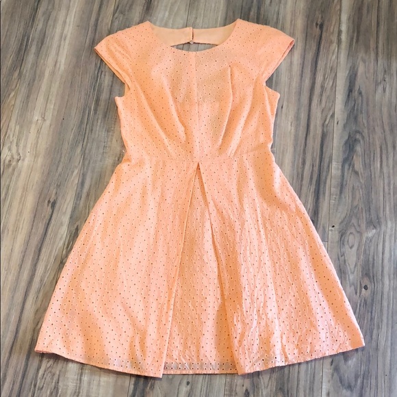 B. Smart Dresses & Skirts - B. Smart peach Dress